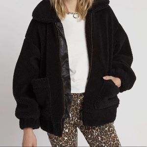 VOLCOM fluffy oversized sea sherpant jacket